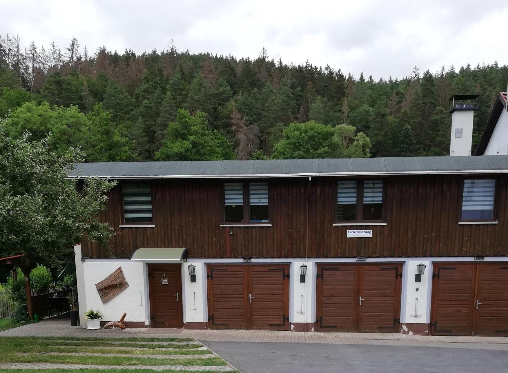 Fewo An Der Klosterruine Paulinzella Mit Kostenfreien Parkplatz Und Wlan Buitenkant foto